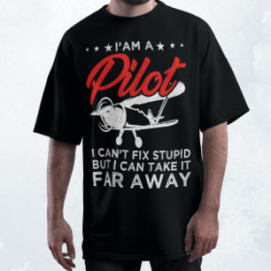 T-shirt Je ne parviens pas à résoudre des bêtises, mais je