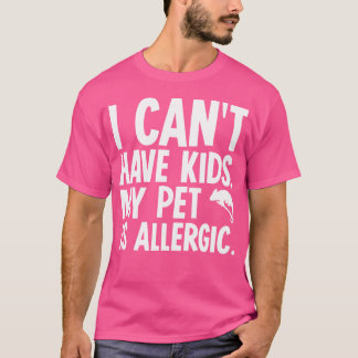T-shirt Je Ne Peux Pas Avoir Chameleon Pet