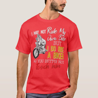 T-shirt Je Ne Peux Pas Faire Mon Propre Vélo Je Passe Un V