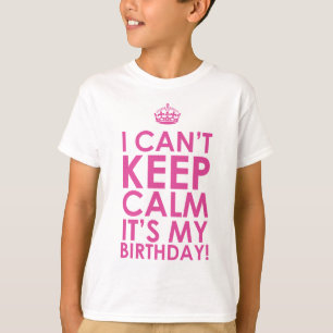 T-shirt Je ne peux pas garder le calme que c'est mon