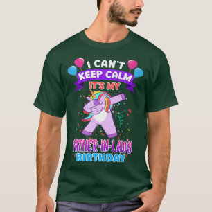 T-shirt Je ne peux pas garder le calme Son Mon père en dro