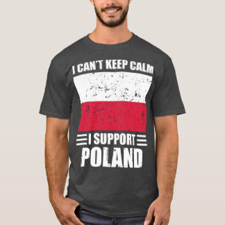 T-shirt Je ne peux pas garder mon calme Je suis en faveur 