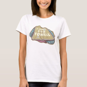 T-shirt Je ne peux pas plier serviettes drôle de linge jou