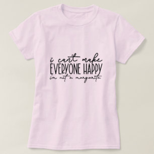 T-SHIRT JE NE PEUX PAS RENDRE TOUT LE MONDE HEUREUX