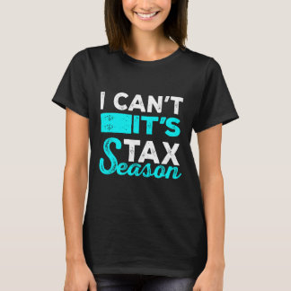 T-shirt Je Ne Peux Pas Son Compte D'Amusement Comptable De
