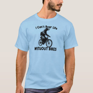 T-shirt Je ne peux pas supporter la vie sans vélos