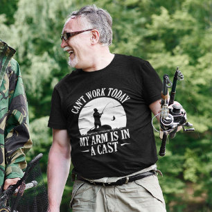 T-shirt Je ne peux pas travailler aujourd’hui, mon bras es