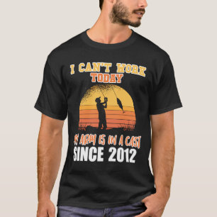 T-shirt Je ne peux pas travailler aujourd'hui mon bras est