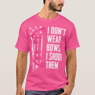 T-shirt Je Ne Porte Pas De Rubans Je Les Tire Drôle Wo Fil