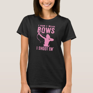 T-shirt Je ne porte pas de vaches Je tire sur Em mignonne 