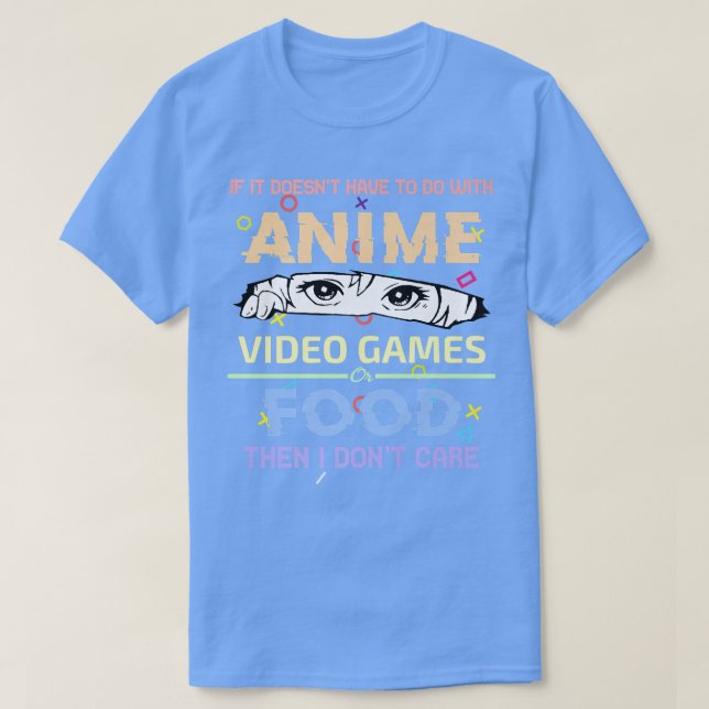 T-shirt JE NE REGARDE PAS TOUJOURS ANIME PARFOIS Premium  (Design devant)