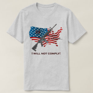 T-shirt Je Ne Respecterai Pas Le Droit D'Ours Au Deuxième 