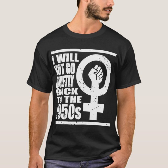 T-shirt Je Ne Reviens Pas Tranquillement À La Première Des (Devant)