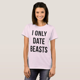 T-Shirt Je ne sors que des bêtes, Tête Tumblr