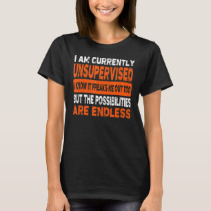 T-shirt Je Ne Suis Actuellement Pas Sous Surveillance Je S