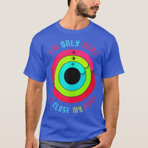 T-shirt Je ne suis là que pour fermer mes anneaux