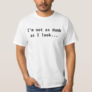 T-shirt Je ne suis pas aussi muet que je regarde…