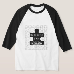 T-shirt Je ne suis pas autiste, je suis spécial