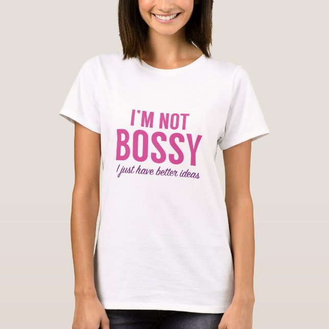 T-shirt Je ne suis pas autoritaire (Devant)