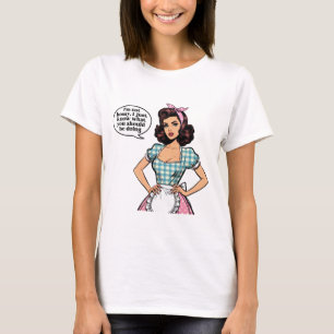 T-shirt Je ne suis pas autoritaire – Fille sarcastique