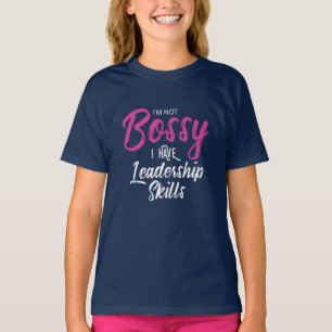 T-shirt Je ne suis pas autoritaire J'ai des compétences en