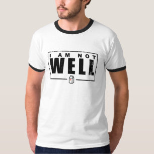 T-shirt Je Ne Suis Pas Bien