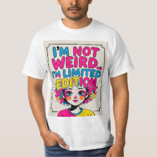 T-shirt Je ne suis pas bizarre - Edition limitée Drôle Cit