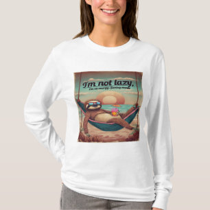 T-shirt Je ne suis pas blasé, je suis en mode Économie d'é