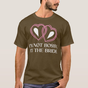 T-shirt Je Ne Suis Pas Bossy Je Suis L'Épouse Drôle Épouse