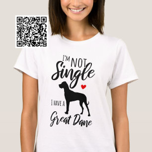 T-shirt Je ne suis pas célibataire j'ai un grand Danse