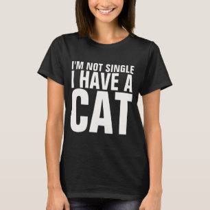 T-shirt Je ne suis pas chemise drôle simple