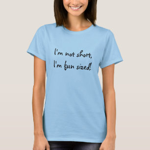 T-shirt Je ne suis pas court, je suis amusement classé !