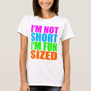 T-shirt Je ne suis pas court, je suis amusement classé !