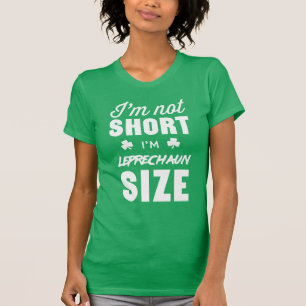 T-shirt Je ne suis pas court je suis taille de lutin