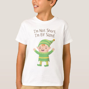T-shirt Je ne suis pas court, je suis taillé par les elfes