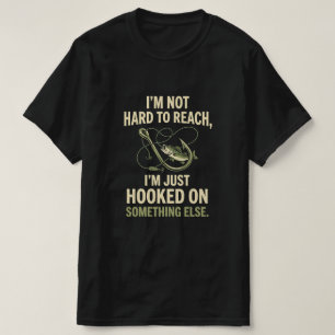 T-shirt Je ne suis pas difficile à joindre, juste accro à