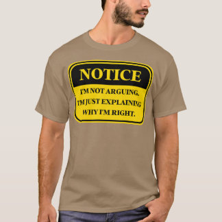 T-shirt Je Ne Suis Pas En Train D'Expliquer Pourquoi Je Su