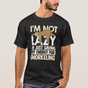 T-shirt Je ne suis pas fou Je ne fais que sauver mon énerg