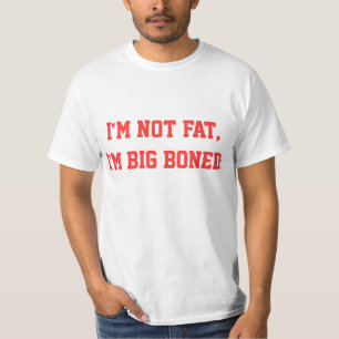 T-shirt Je ne suis pas gros, je suis grand désossé