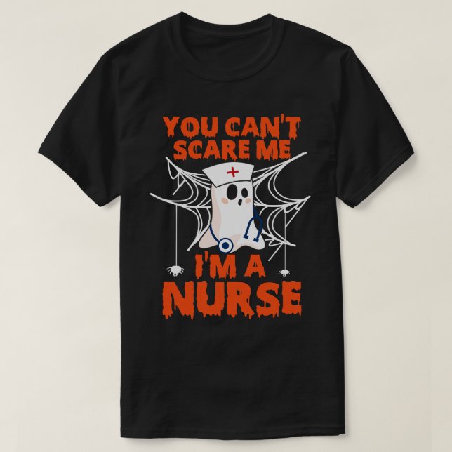 T-shirt Je ne suis pas infirmière (Design devant)
