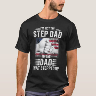 T-shirt Je ne suis pas le beau-père, je suis le père qui a