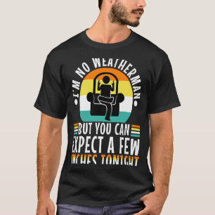 T-shirt Je ne suis pas météo mais on peut s'attendre à que