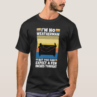 T-shirt Je ne suis pas météo mais on peut s'attendre à que