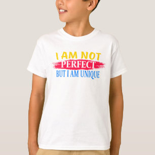 T-shirt Je ne suis pas parfait, mais je suis unique