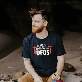 T-shirt Je ne suis pas perdu, je ne fais que suivre les OV