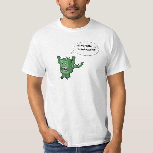 T-shirt Je ne suis pas petit ! ! (Devant)