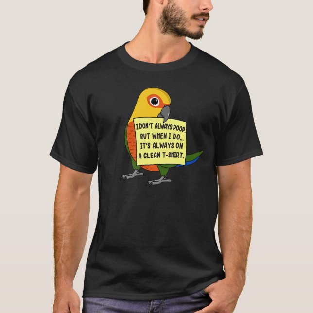 T-shirt Je ne suis pas toujours foutu, mais quand ... I Je (Devant)