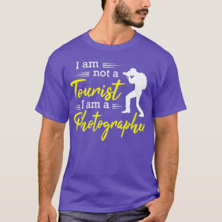 T-shirt Je Ne Suis Pas Touriste Je Suis Photographe (4)