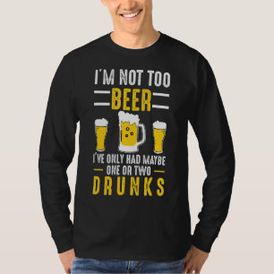 T-shirt Je ne suis pas trop Beer Craft Bière Microbrew Hop