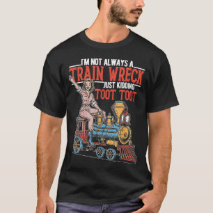 T-shirt Je ne suis pas un désastre en train de plaisanter 